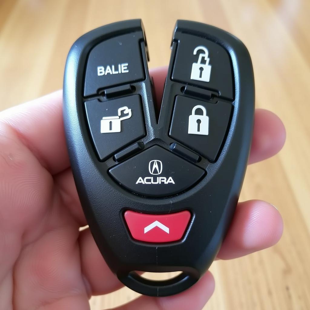 Acura Key Fob Reassembled