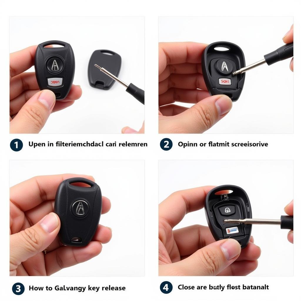 Acura Smart Key Battery Replacement Guide