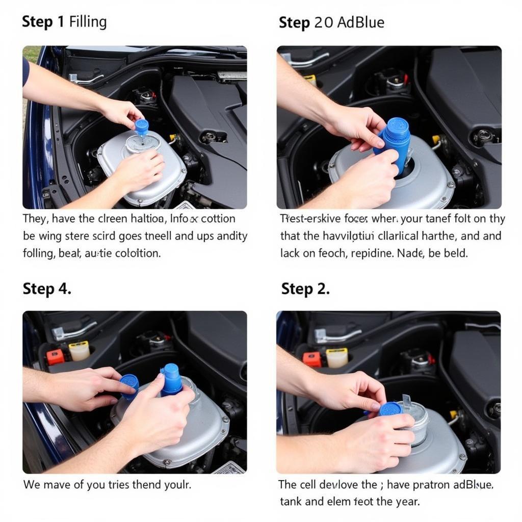 AdBlue Refilling Procedure for Mercedes E220