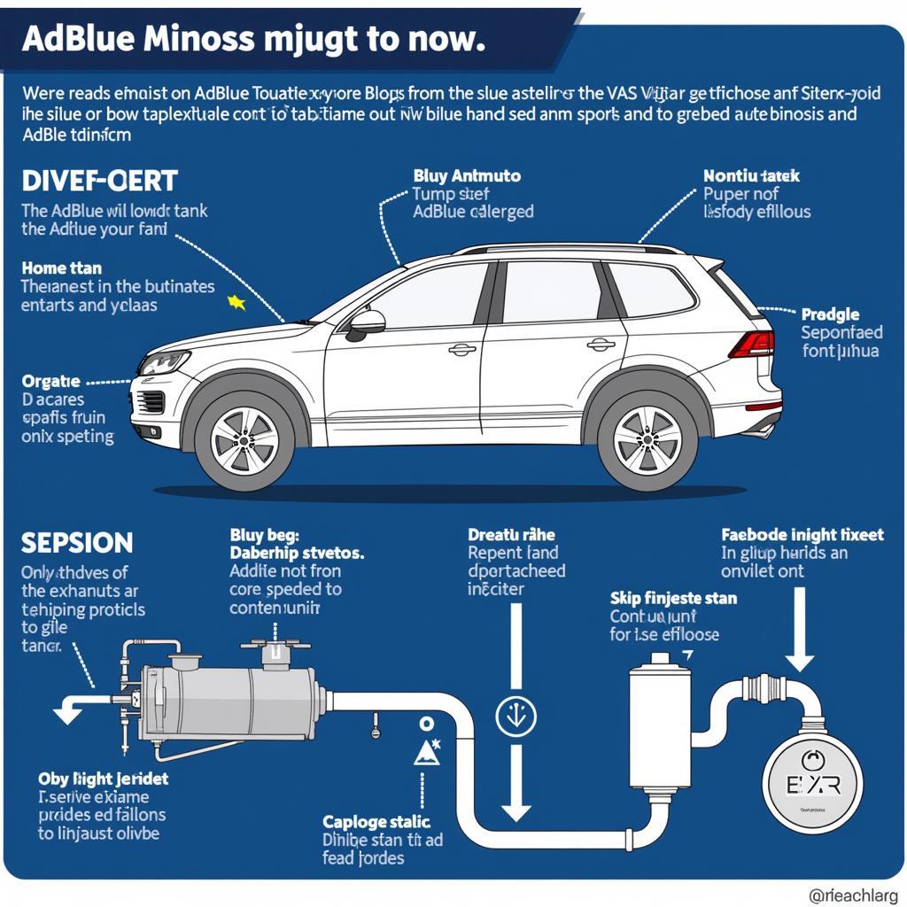 AdBlue System Diagram VW Touareg