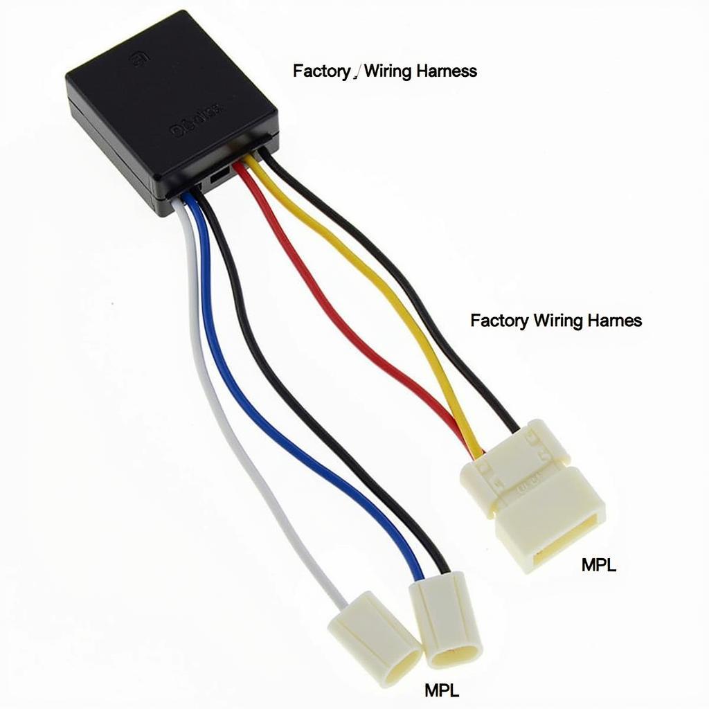 Aftermarket Stereo Wiring Harness Adapter