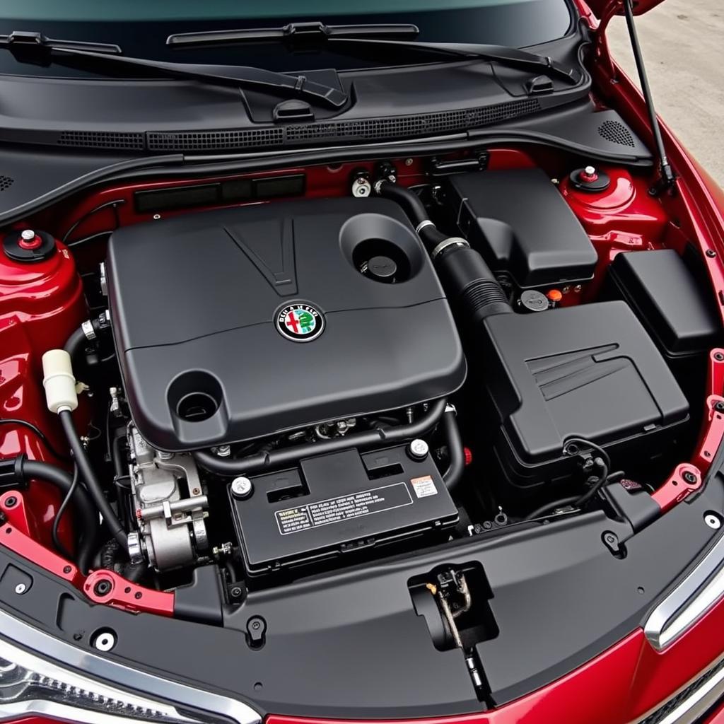 Alfa Romeo Giulia Battery Location