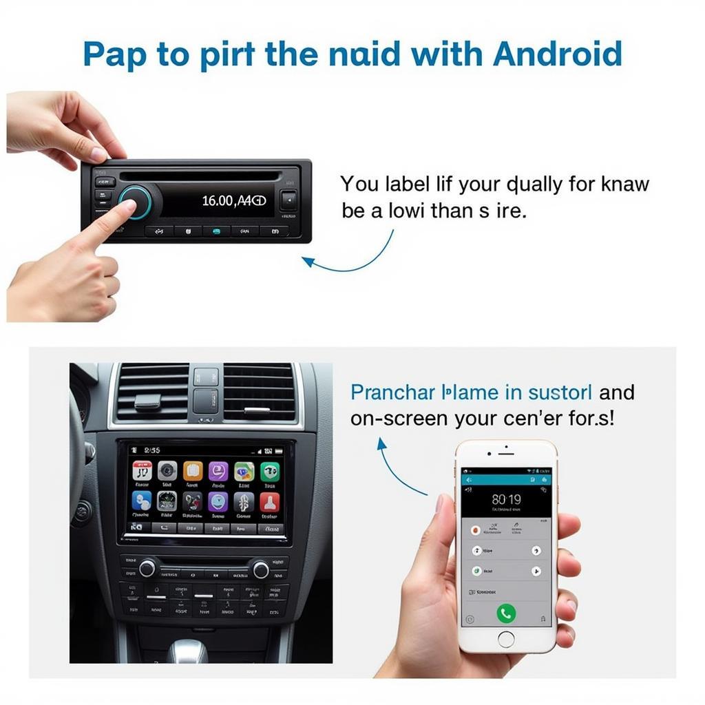 Android Car Radio Bluetooth Pairing Process