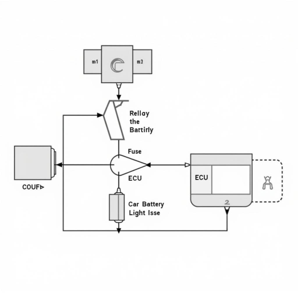 Anti-theft Light Circuit Diagram