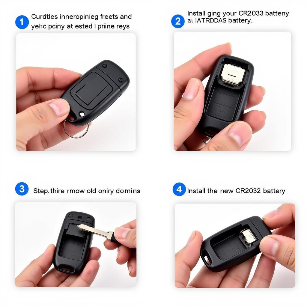 Replacing the Battery in an Audi A4 Key Fob