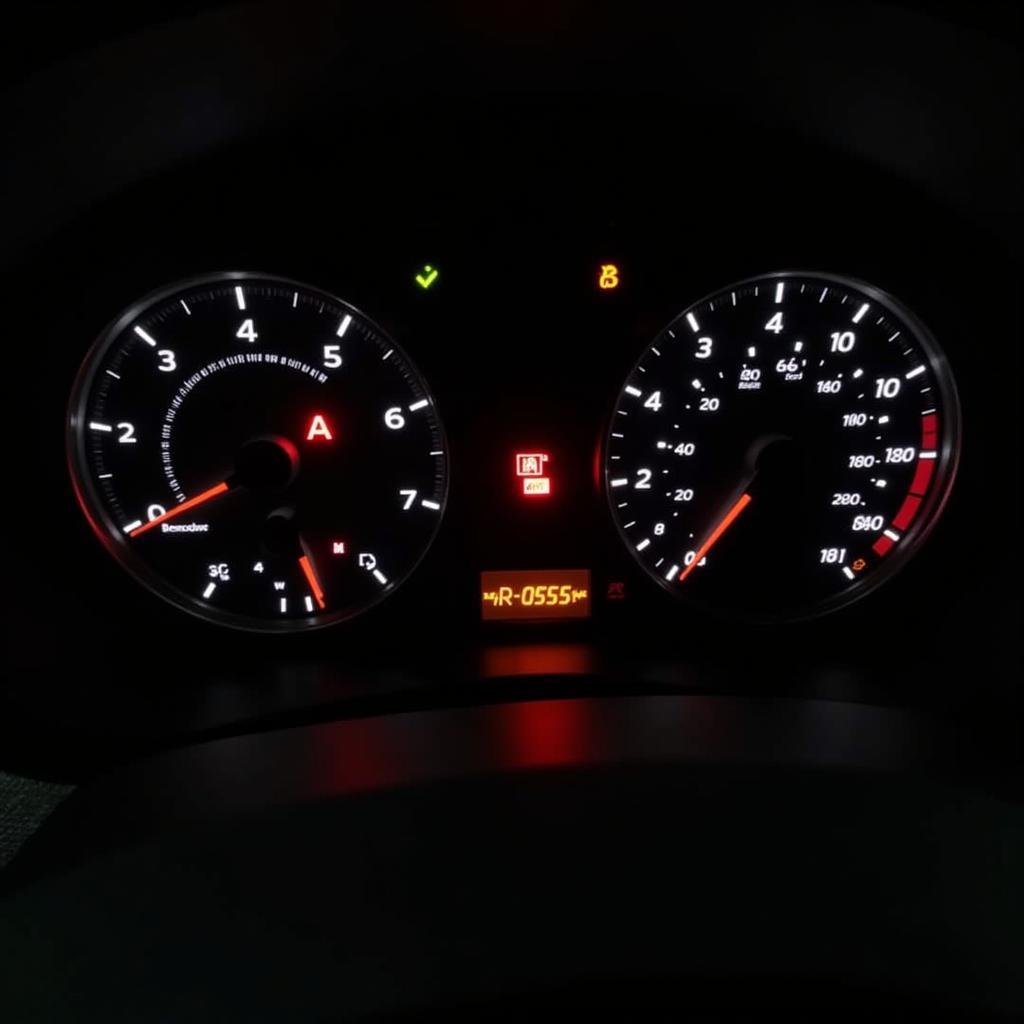 Audi Brake Pad Warning Light on Dashboard