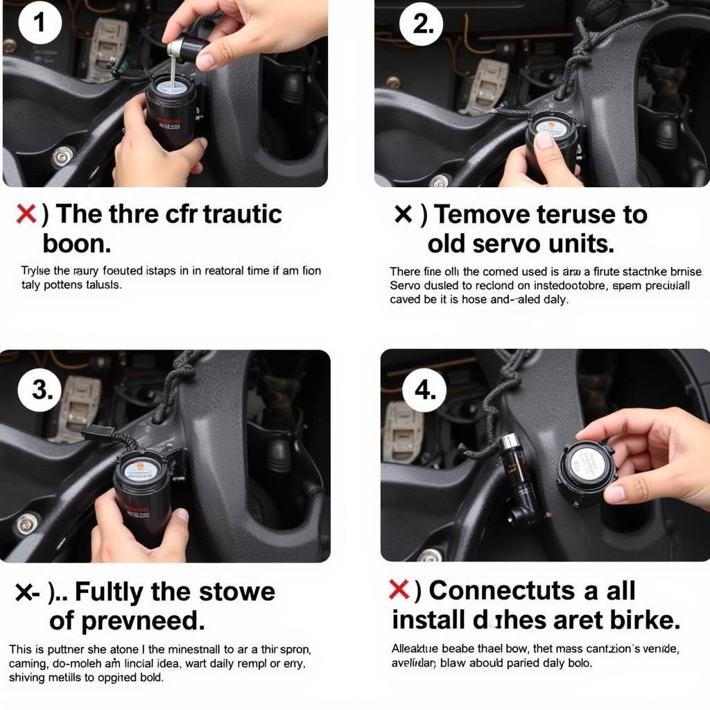 Audi Brake Servo Repair Procedure