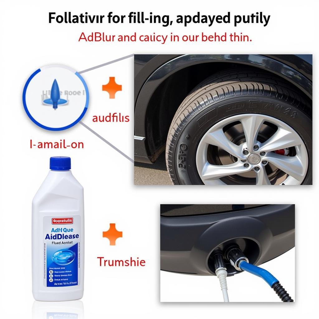 Refilling the AdBlue Tank in an Audi Q3