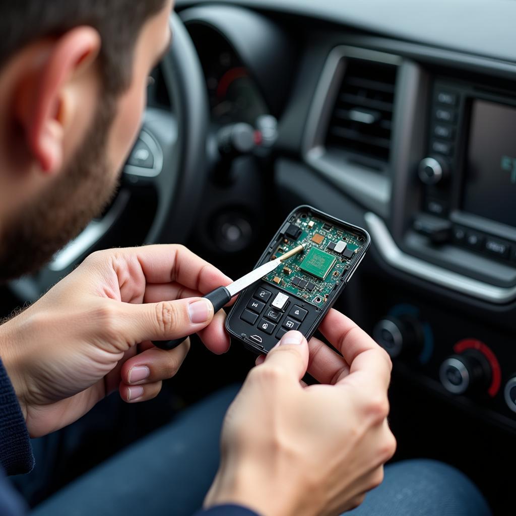 Examining Key Fob Circuitry