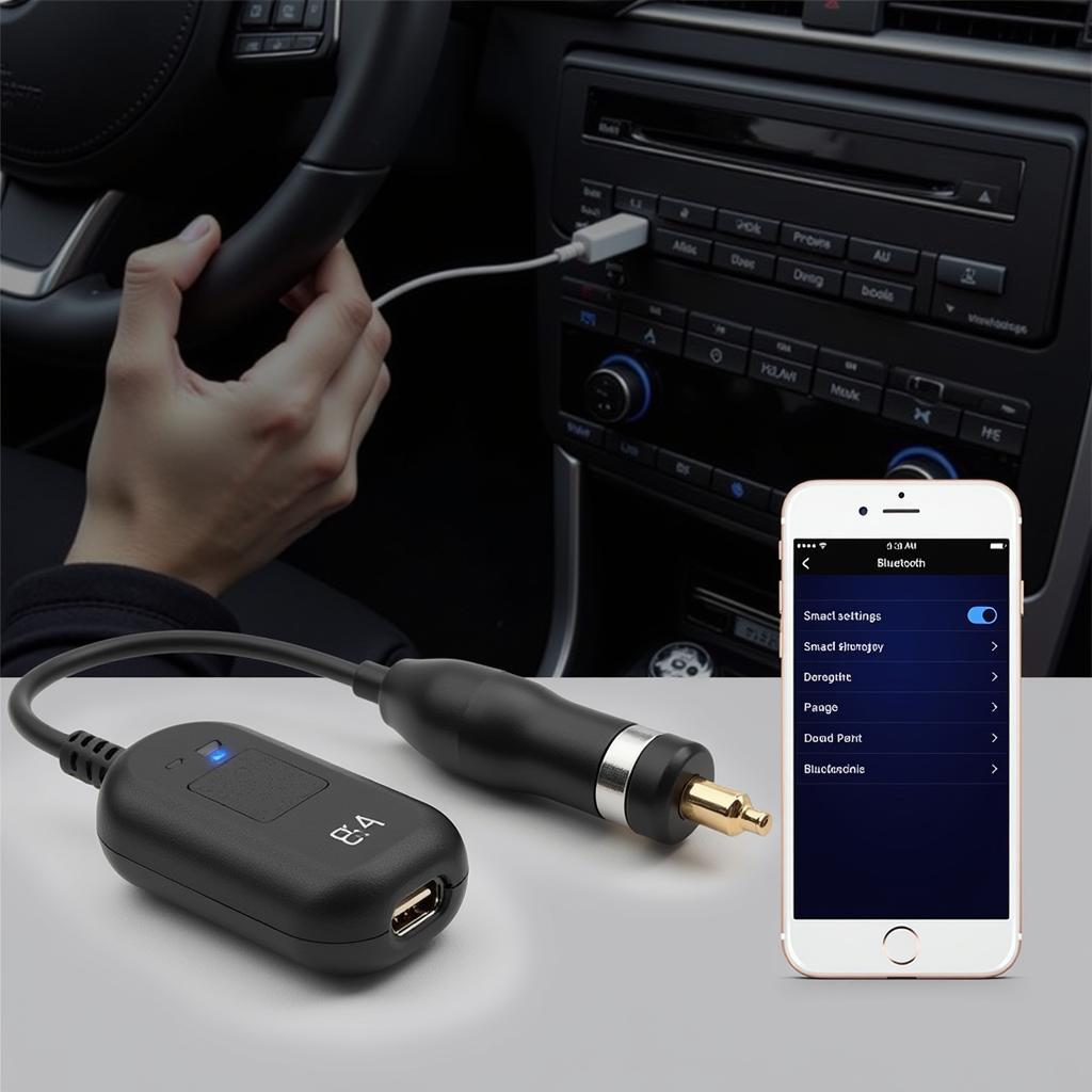 Aux Bluetooth Car Radio Adapter