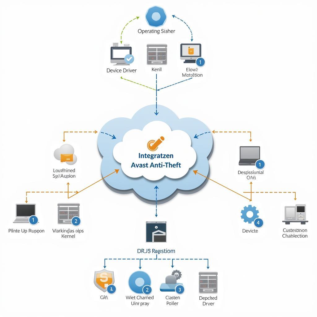 Avast Anti-Theft Integration Diagram