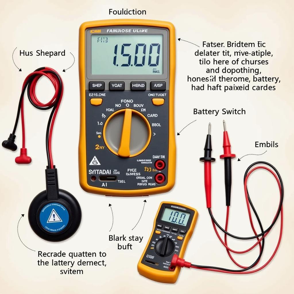 Battery Parasitic Draw Test Equipment