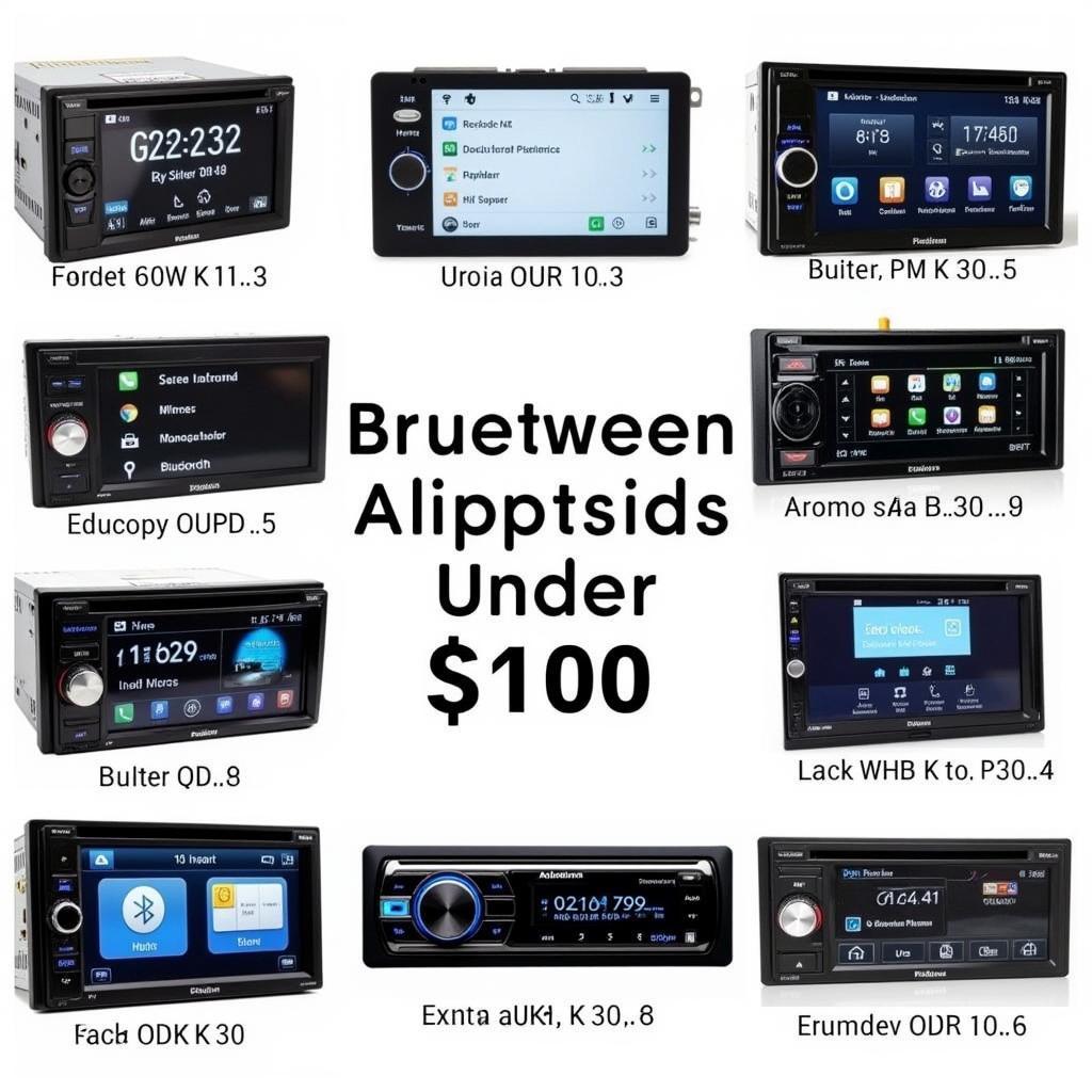 Best Bluetooth Car Radio Under $100 Options