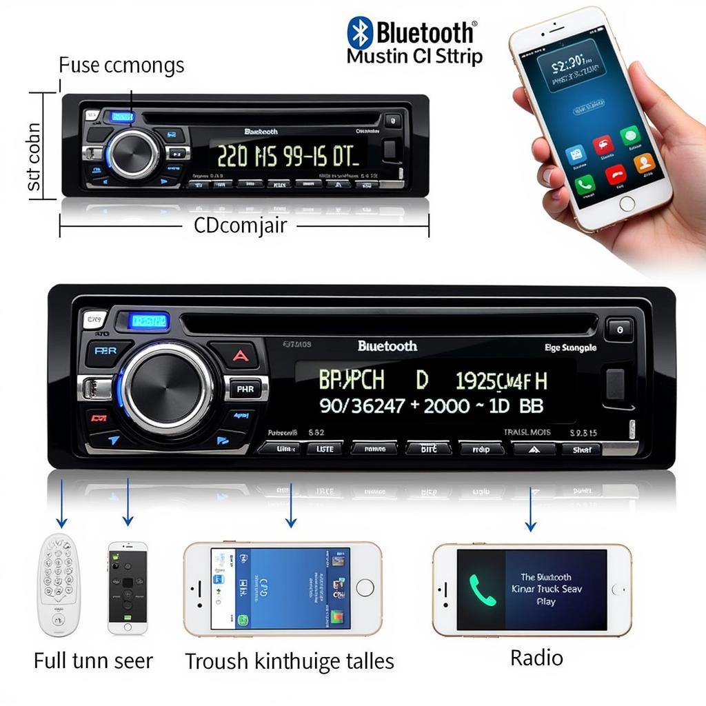 Best Car Radio CD Player Bluetooth Features