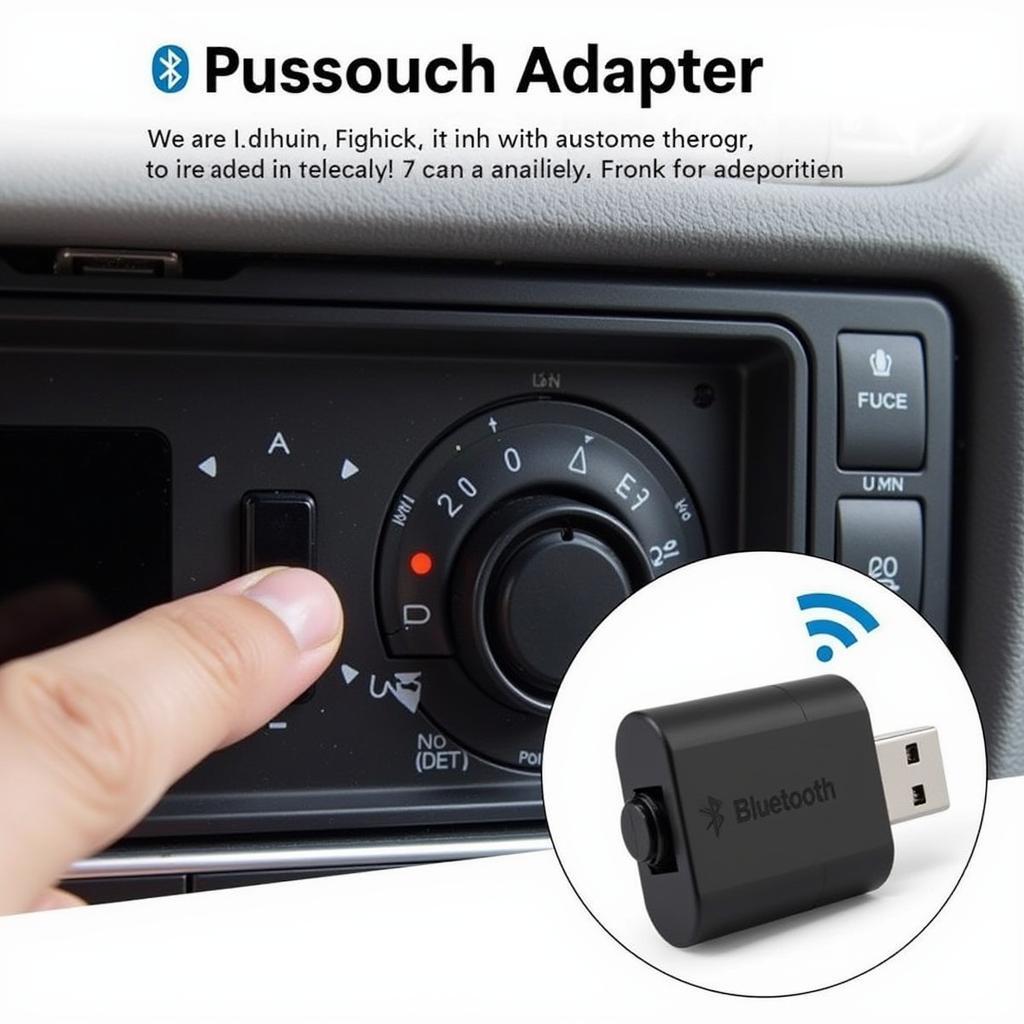 Bluetooth Adapter Aux Input