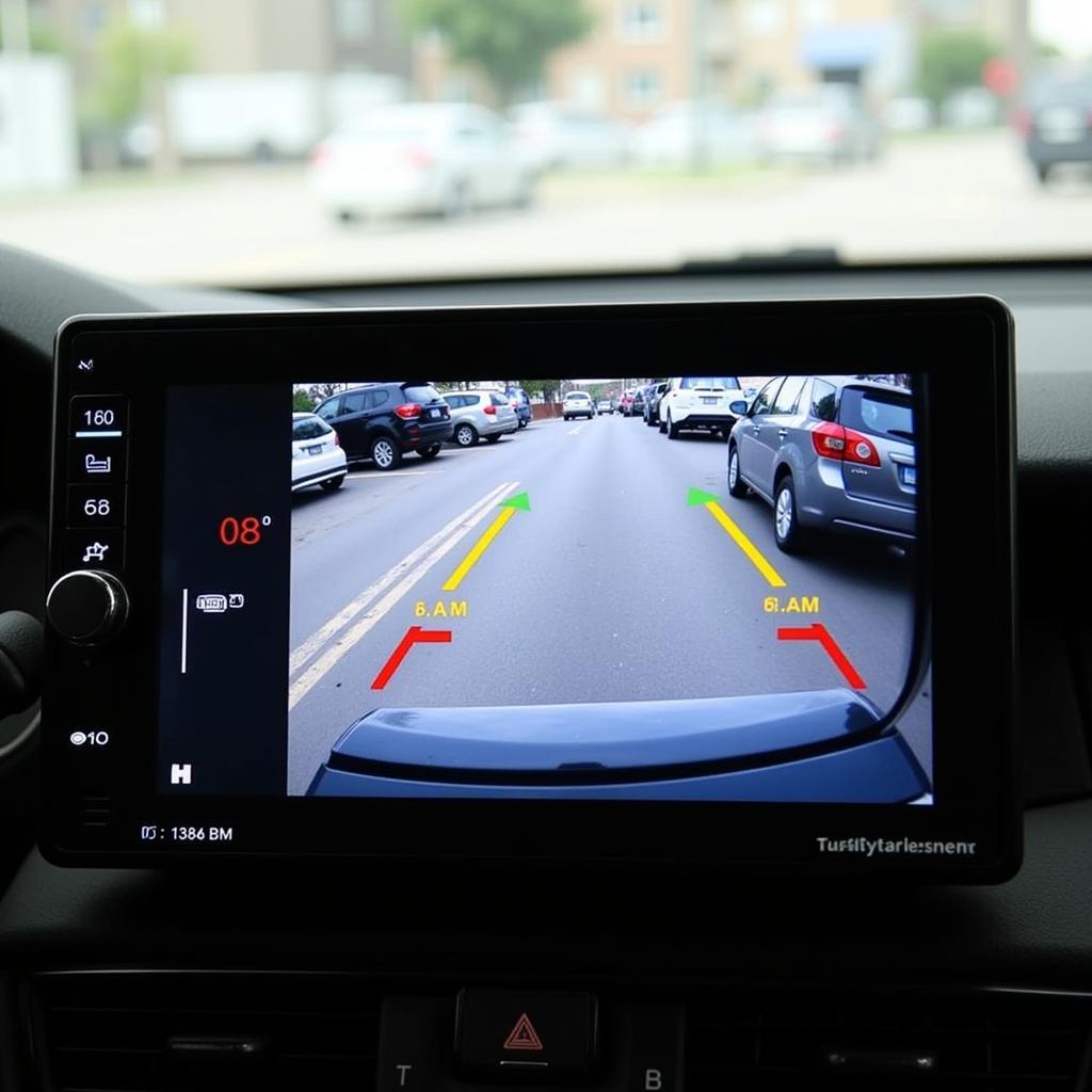 Bluetooth Backup Camera Display