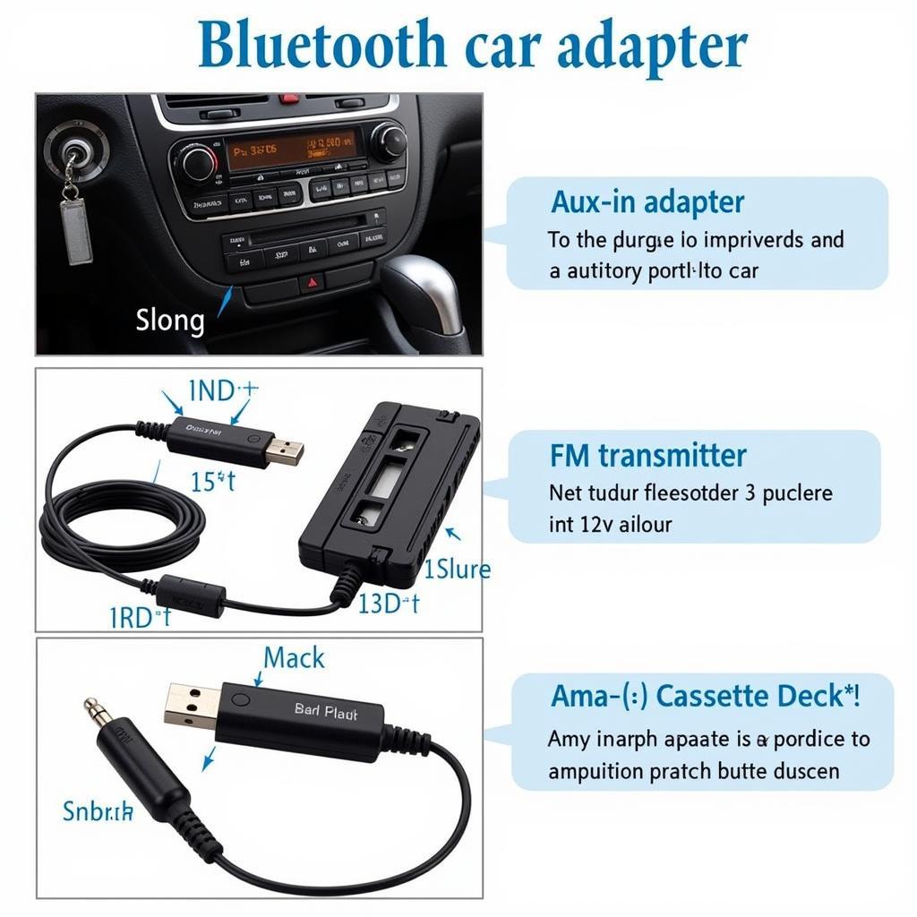 Types of Bluetooth Car Adapters