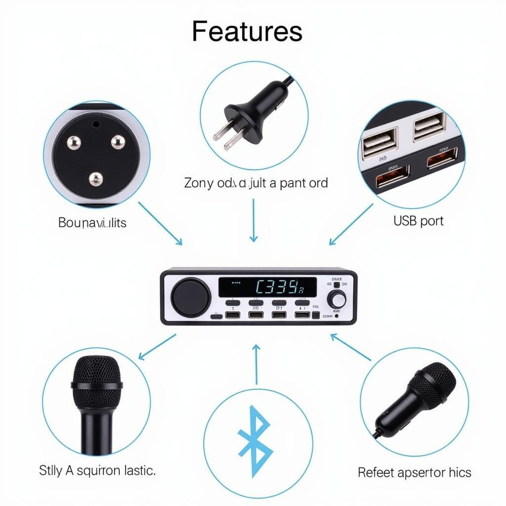 Bluetooth Car Charger Radio Features