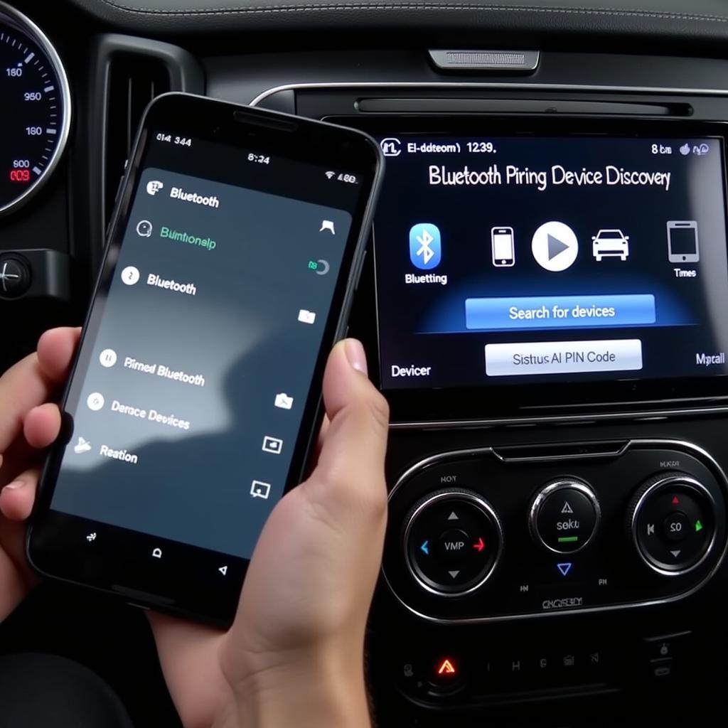 Connecting a Smartphone to a Car's Bluetooth System