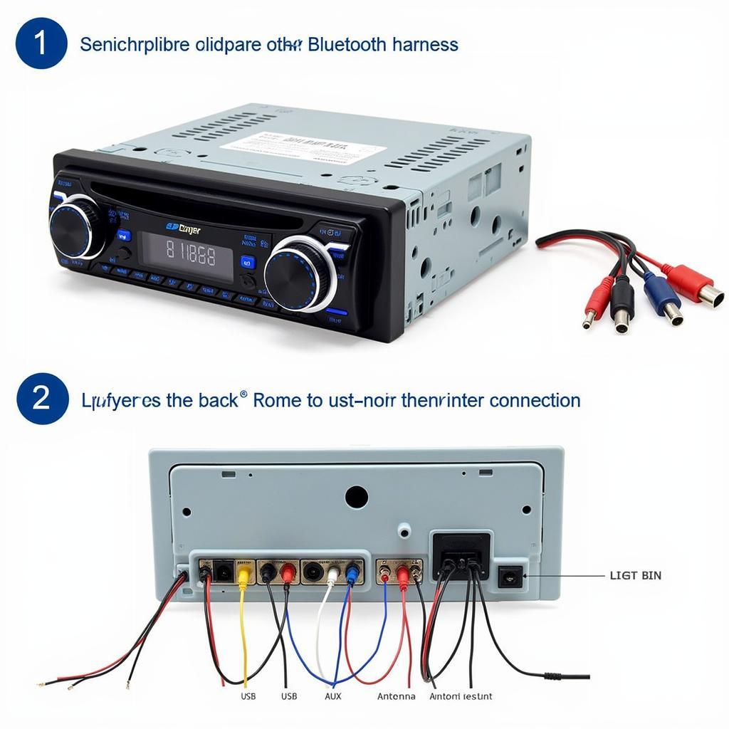 Bluetooth Car Radio DVD Installation Guide