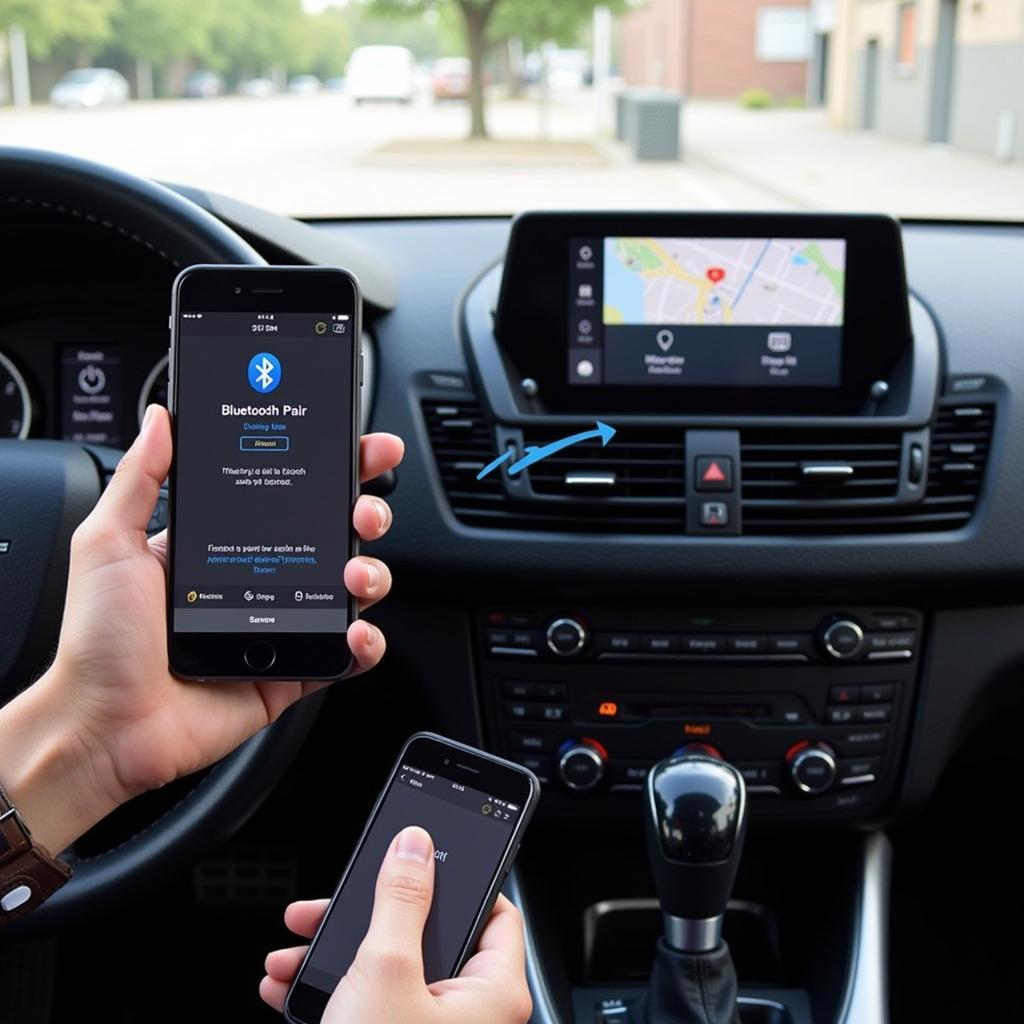 Connecting a Phone to a Car's Bluetooth Radio