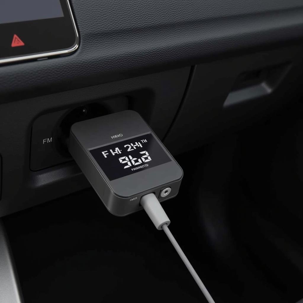 Bluetooth FM Transmitter in Car