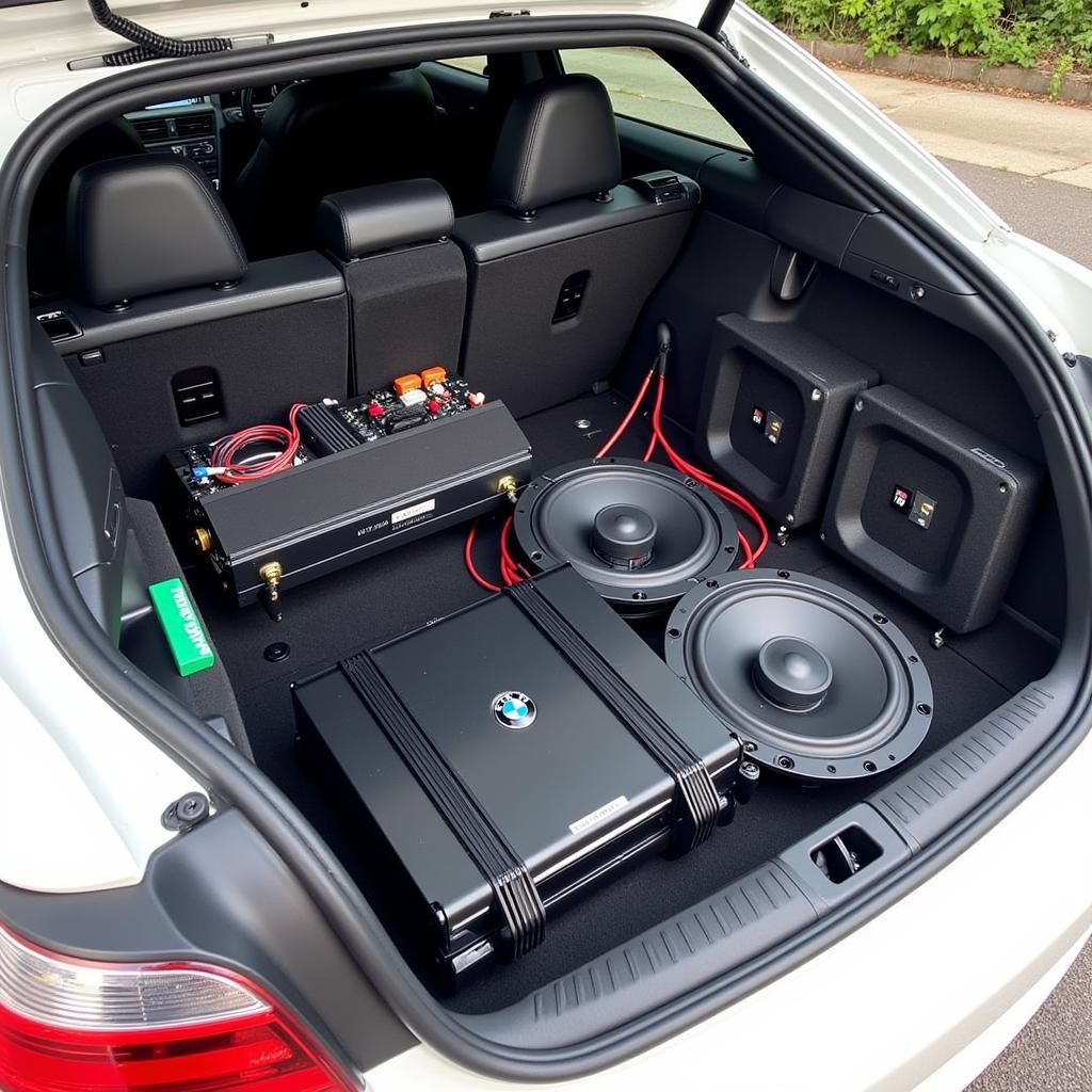 BMW 0676 HIFI System Components