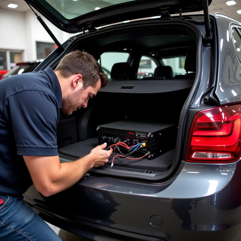 Professional BMW 1 Series Car Audio Installation