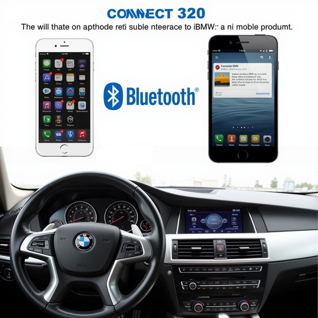 BMW 320 Bluetooth Audio Connection Process