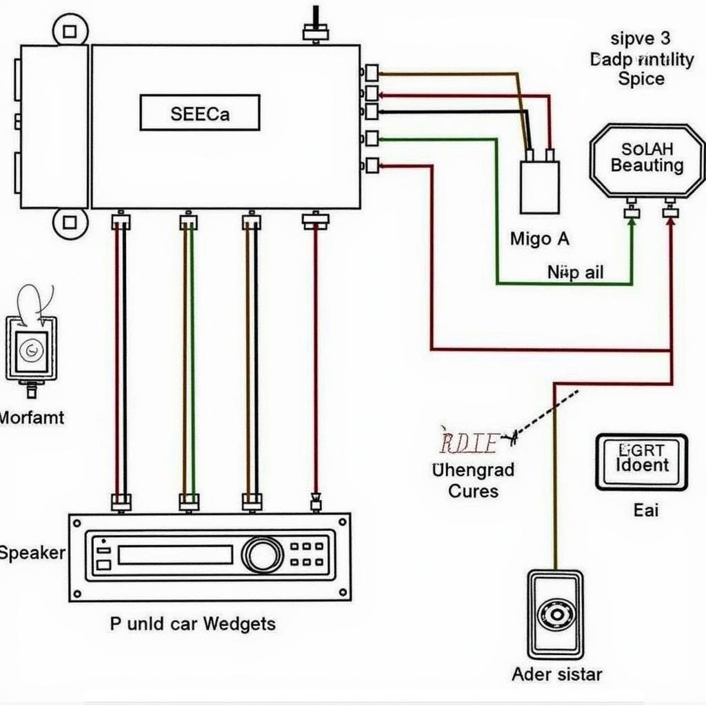 BMW 328 Audio Amplifier Wiring Diagram: A clear and detailed wiring diagram of the audio amplifier system in a 2008 BMW 328, illustrating the connections between the amplifier, speakers, head unit, and other related components.