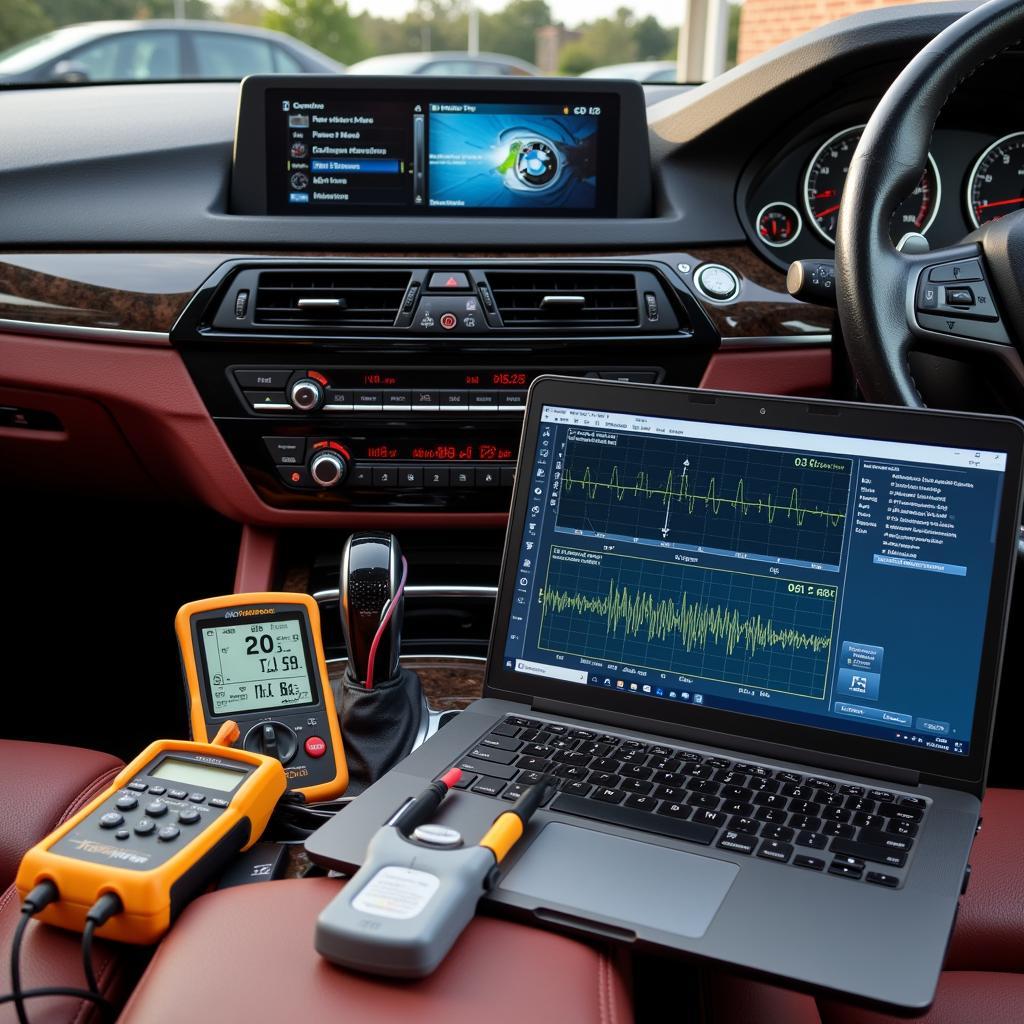 BMW 530i Audio Diagnostic Tools