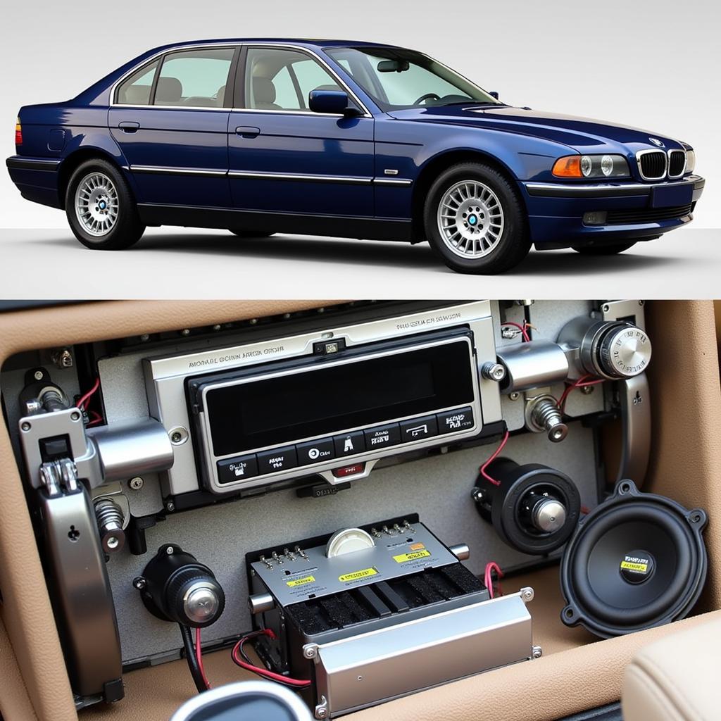 BMW 750Li Factory Audio System