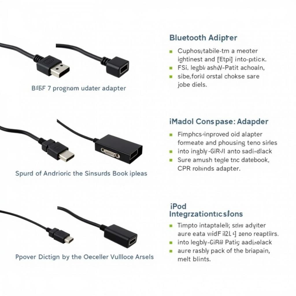 Different Types of BMW Audio Adapters