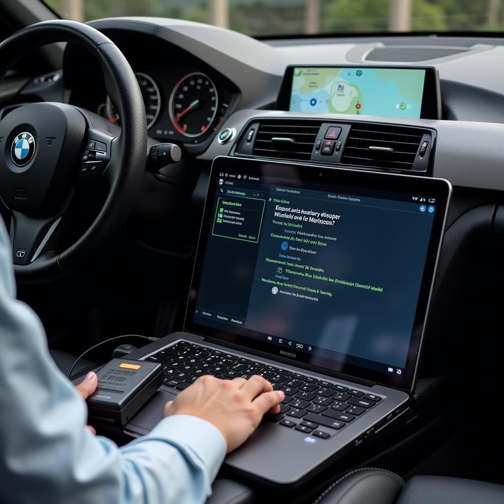 Remote Diagnostics for BMW Audio Display