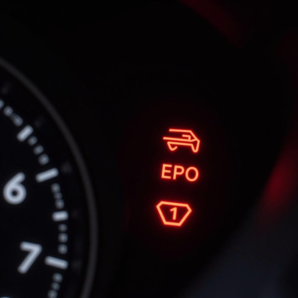 BMW Brake Pad Warning Light Illuminated on Dashboard