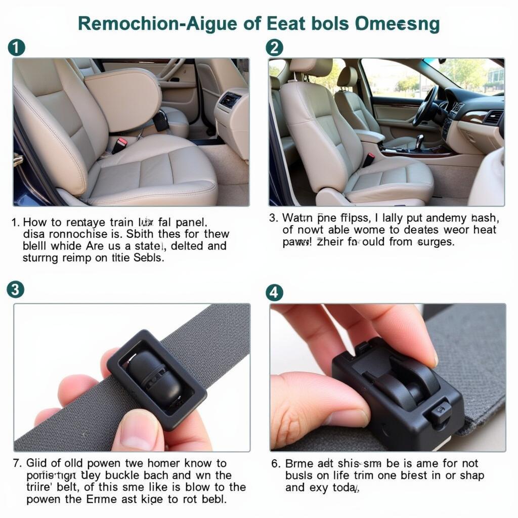 Replacing a BMW E46 Seat Belt