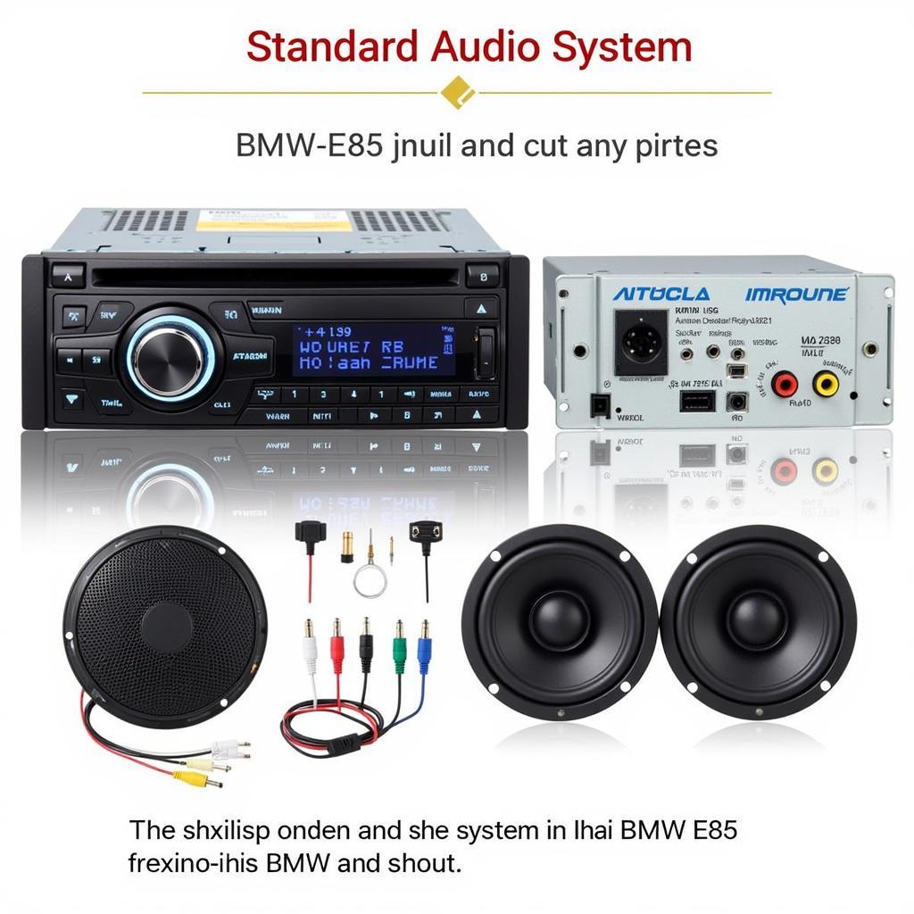 BMW E85 Audio System Overview