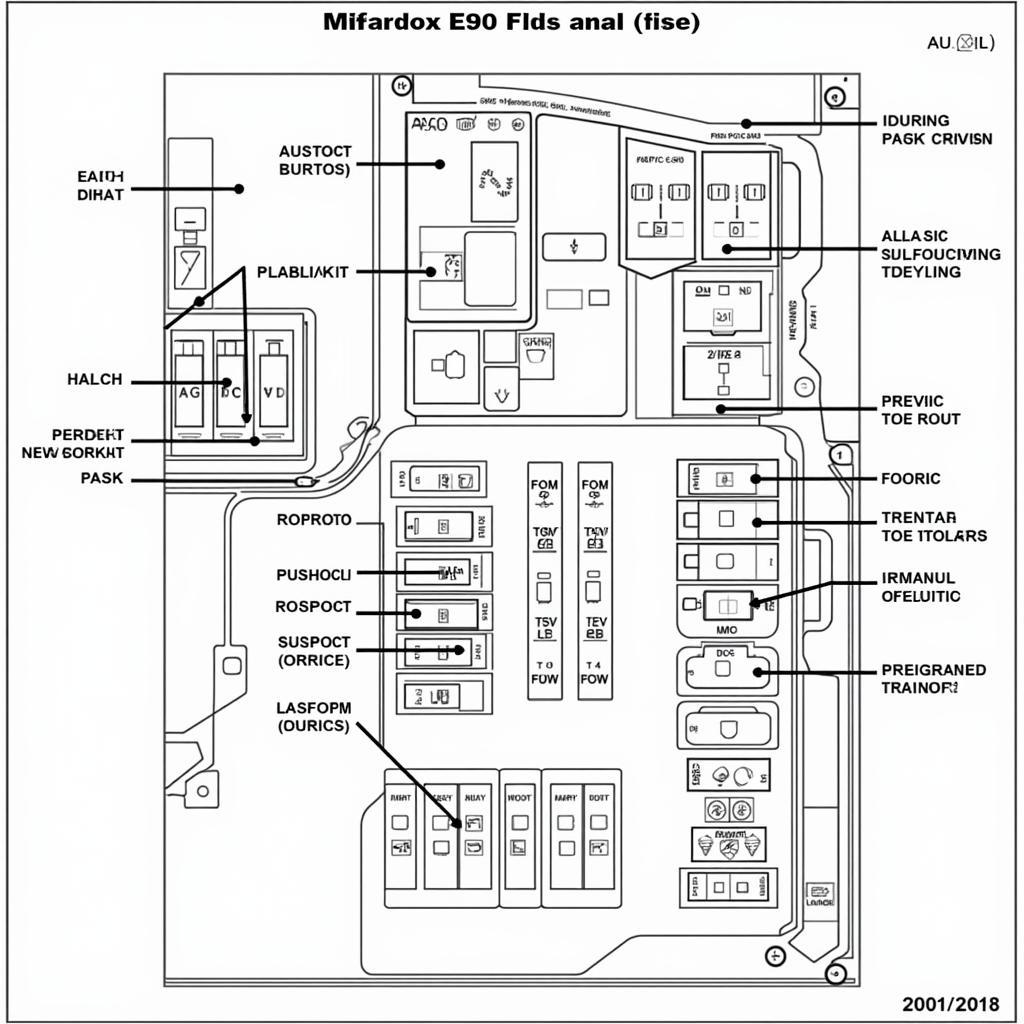 BMW E90 Fuse Box Diagram