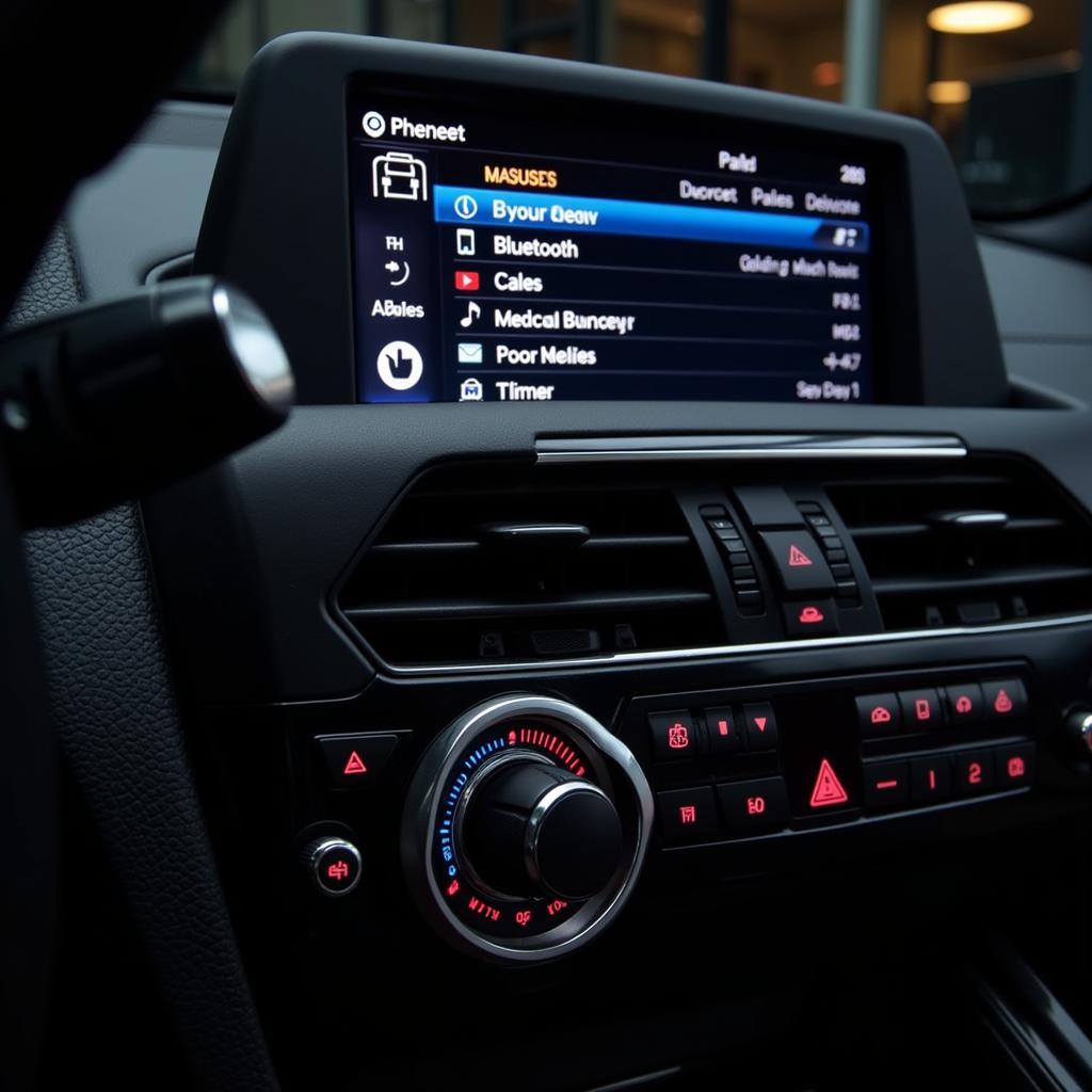 Troubleshooting the Bluetooth Menu in a BMW F10