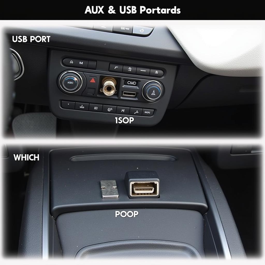 BMW i3 Audio Jacks Location