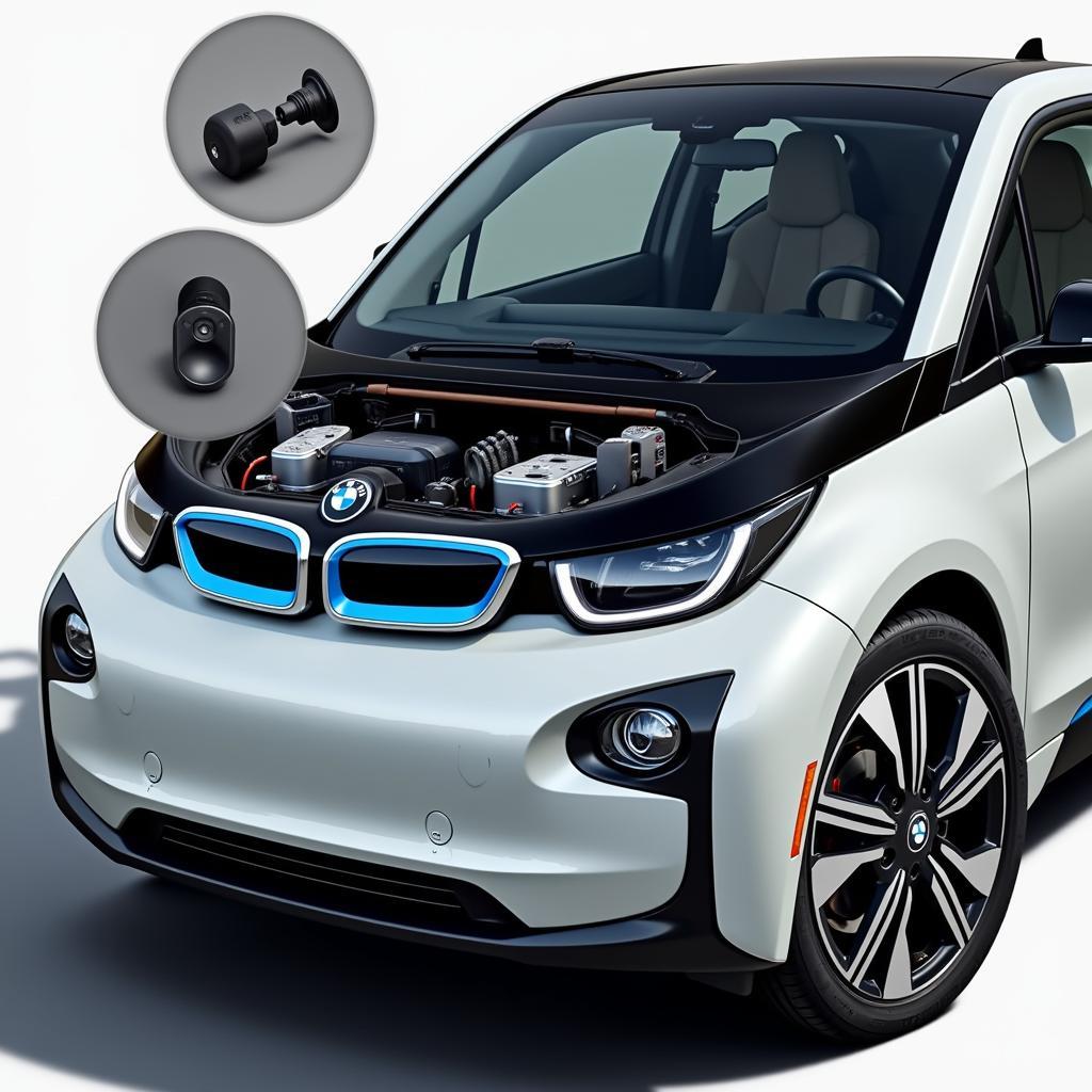 BMW i3 Sound Generator Location