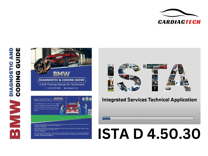 Combo BMW ISTA D 4.50.30 & BMW Diagnostic and Coding Guidebook