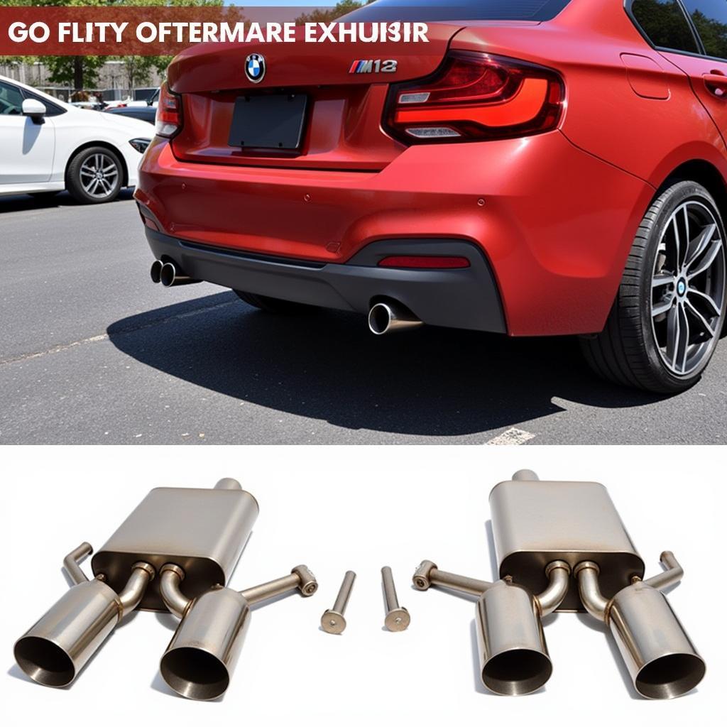 BMW M140i with Aftermarket Exhaust System