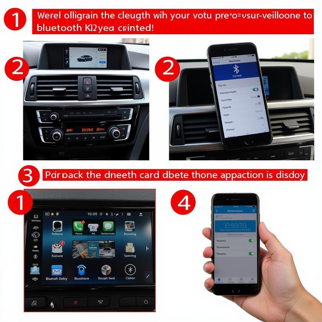 BMW M3 E92 Bluetooth Audio Pairing Process