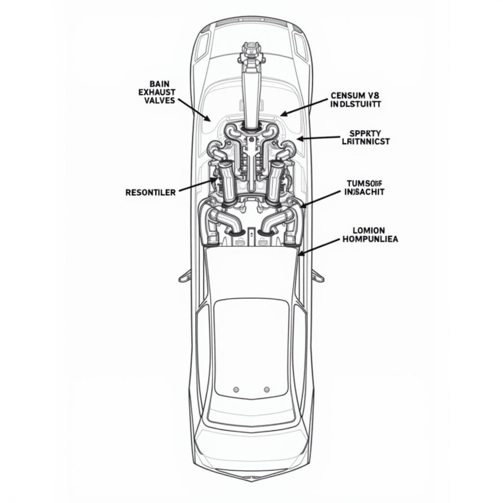 2018 BMW M5 Exhaust System Diagram