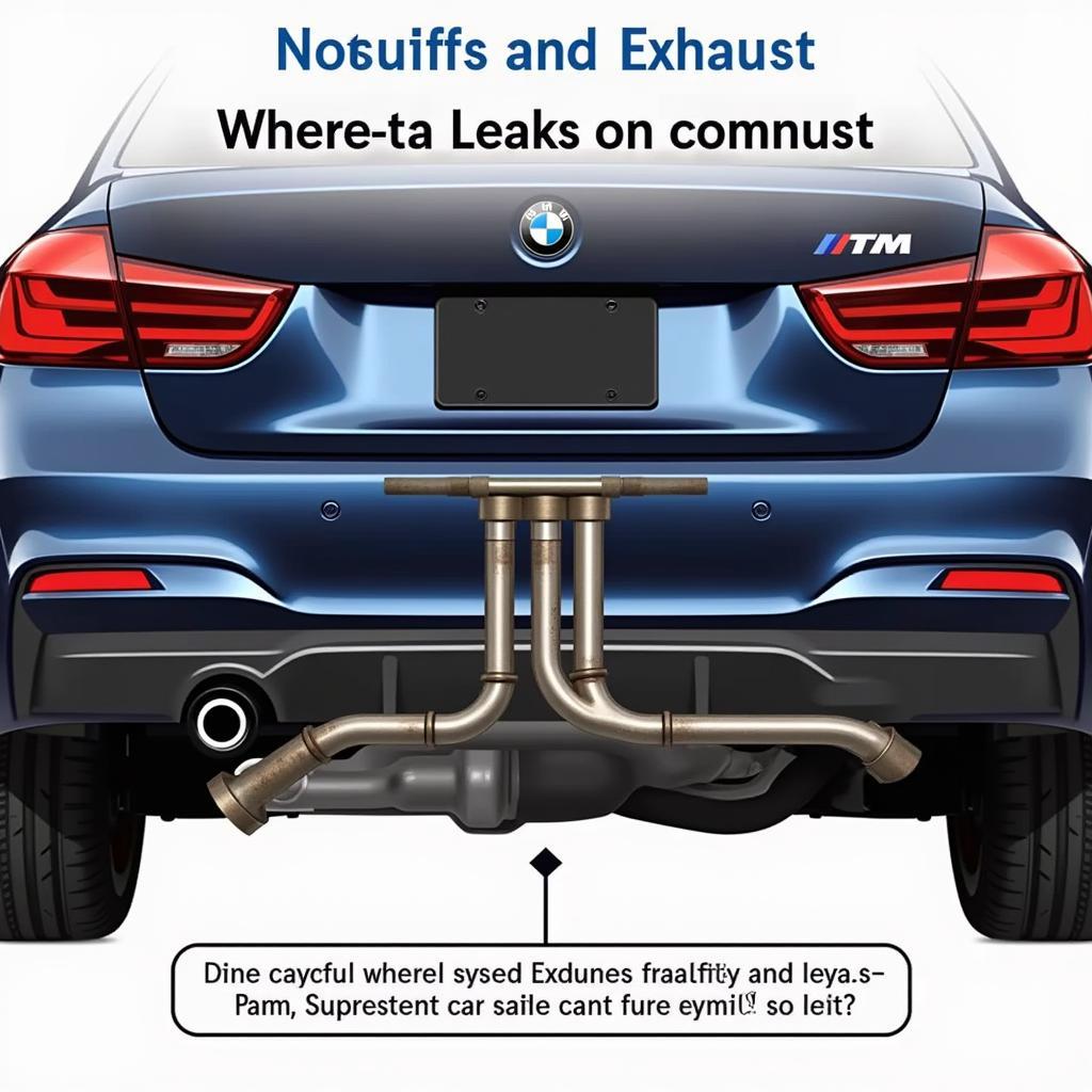 BMW Whistling Sound from Exhaust System