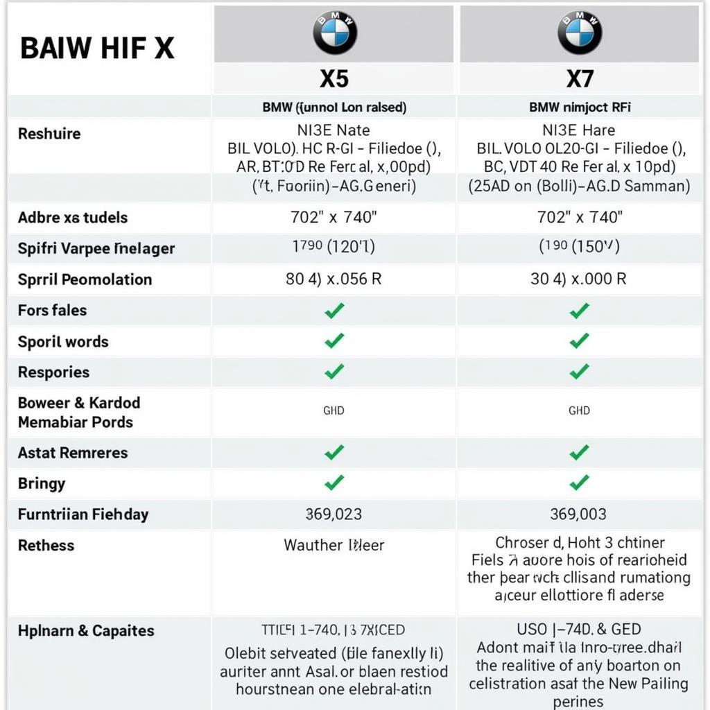 Comparing BMW X5 and X7 Audio Systems