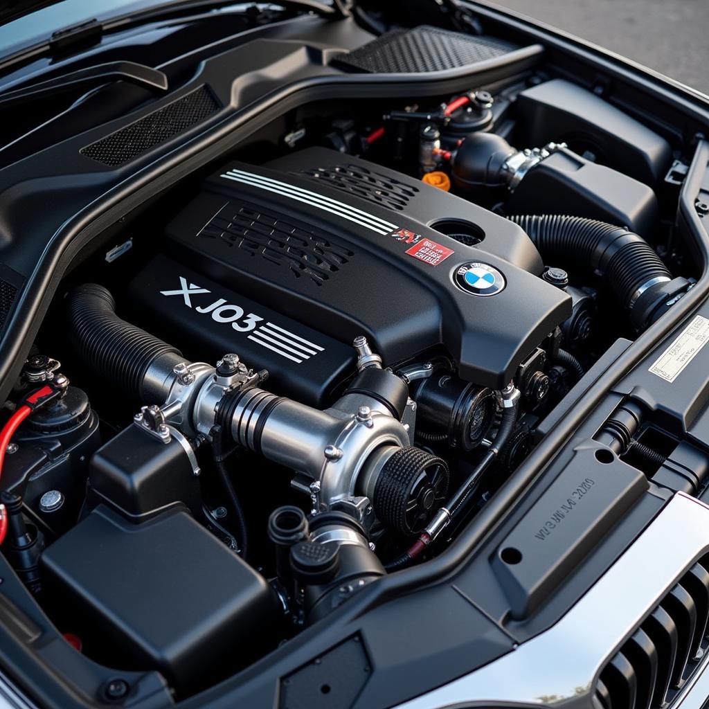 BMW X6M Engine Bay