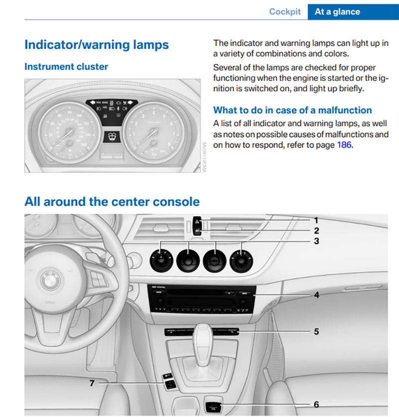 BMW Z4 Owner's Manual