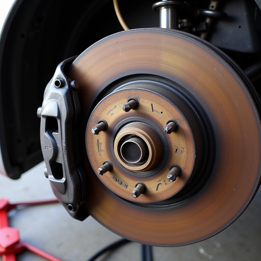 Brake Pad Replacement on a Toyota Corolla